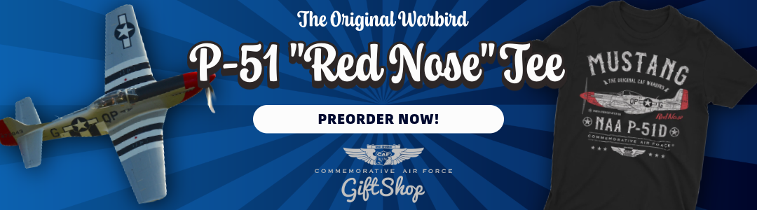 CAF GiftShop Banner featuring a T-shirt