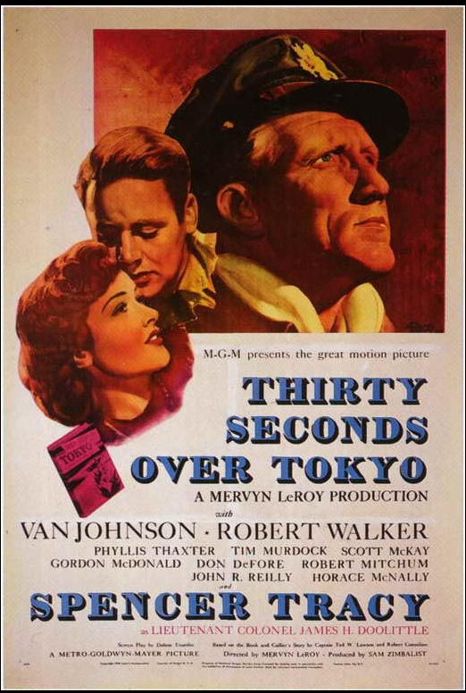 Thirty Seconds Over Tokyo Movie Poster